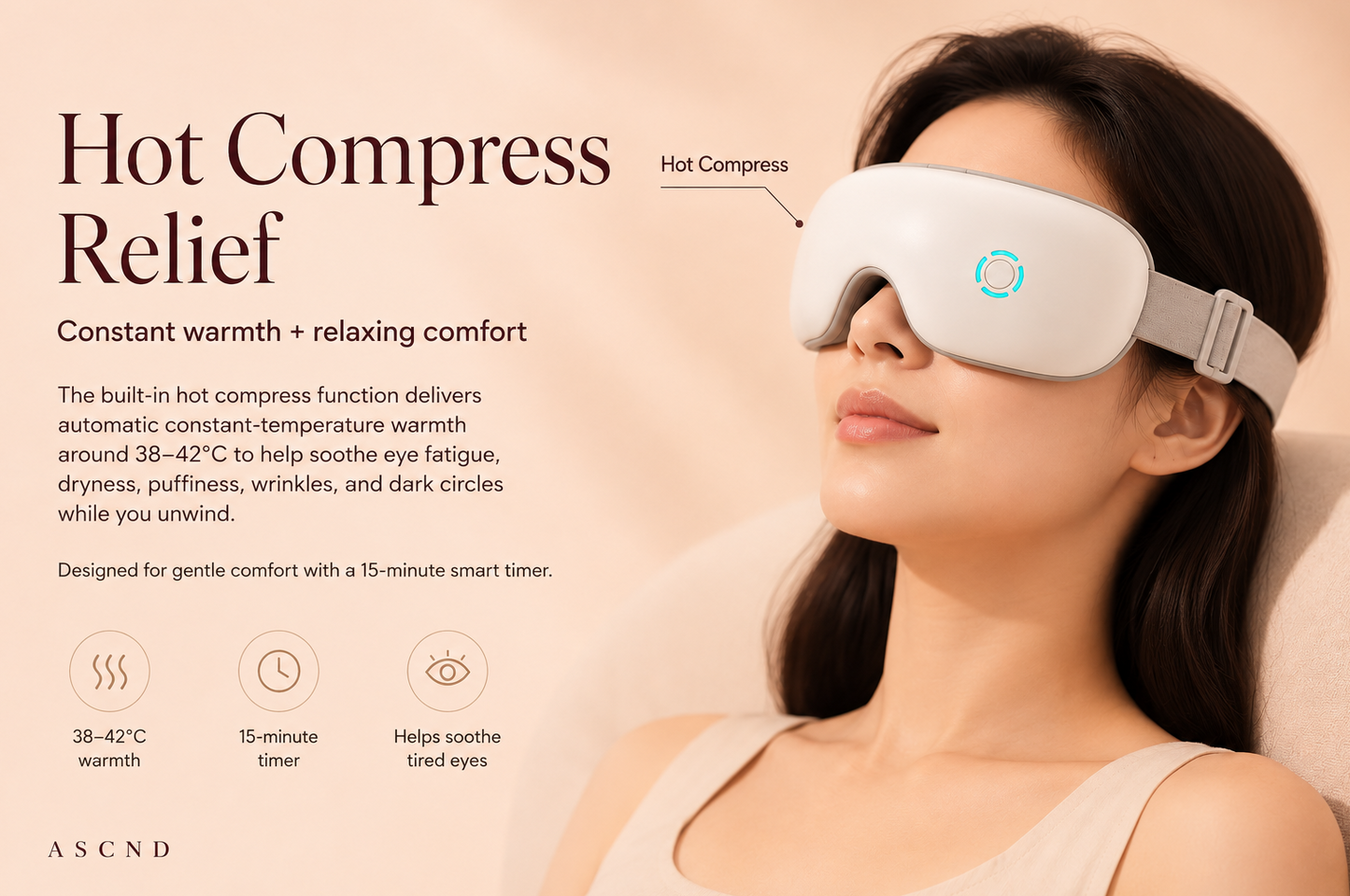 ASCND Pulse Eye Mask